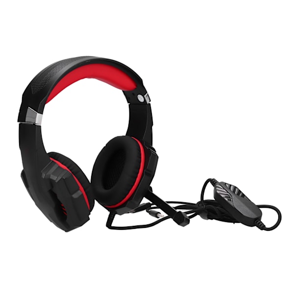 PYTHON FLY G9000Mini kablet headset surroundlyd klar lydkvalitet høy oppløsning spillheadset rød