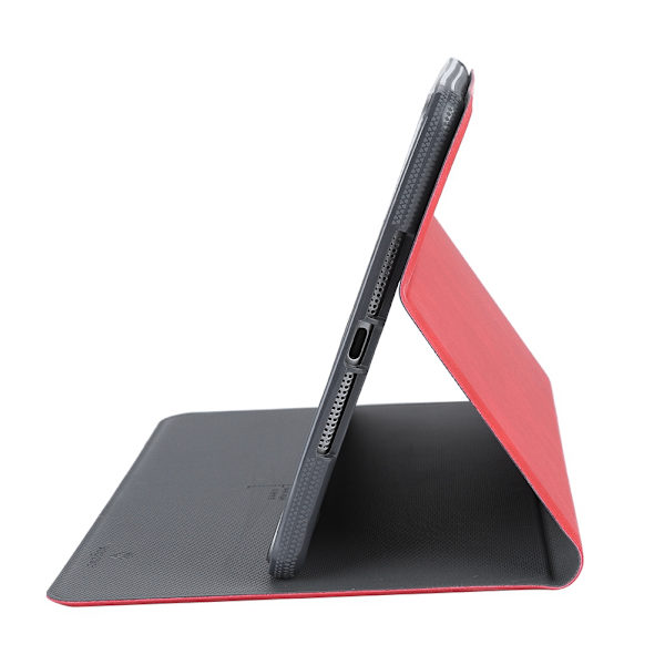 Flipping Waking-up Flip Case för iPad 2 3 4 Full Protections Flip Case för iPad - Bright Red