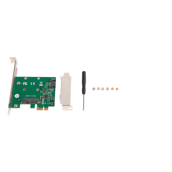 ST58 för ASMedia / ASM1061 MSATA NGFF 6Gbps PCI Express Rev.2.0 ATA3.0 expansionskort