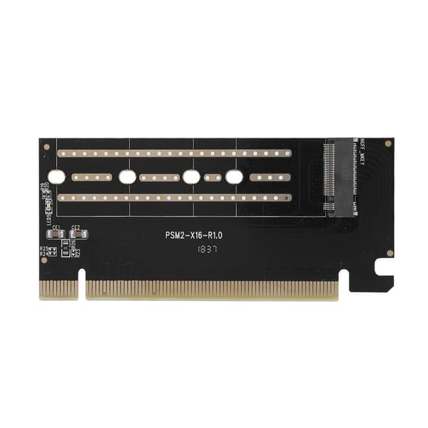 Maksimi 2TB M.2 - PCIE X16 -sovitin 32bps nopea datansiirto PCI Express -lisäkortti