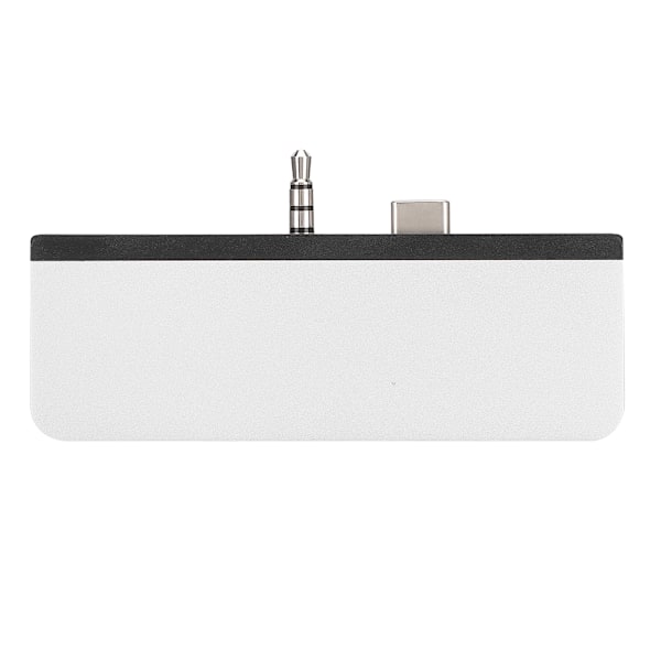 Cabledeconn alumiiniseos 4-in-1 -telakka 3,5 mm:n ääniaukolla Microsoft Surface Go -laitteelle