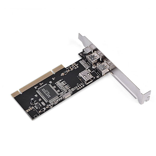 3 porter Firewire IEEE 1394 4/6 pin PCI HD DV-kort Kontroller Videoopptakskort