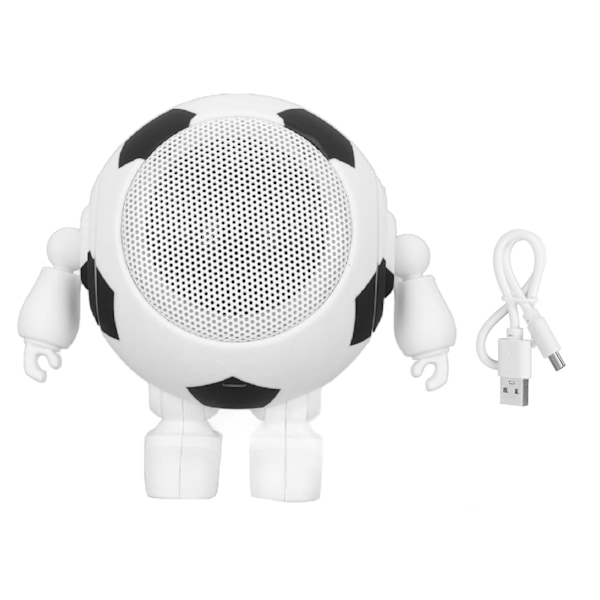 Bluetooth-kaiutin, stereotuki, langaton sarjayhteys, kannettava pieni langaton kaiutin kotijuluihin, valkoinen