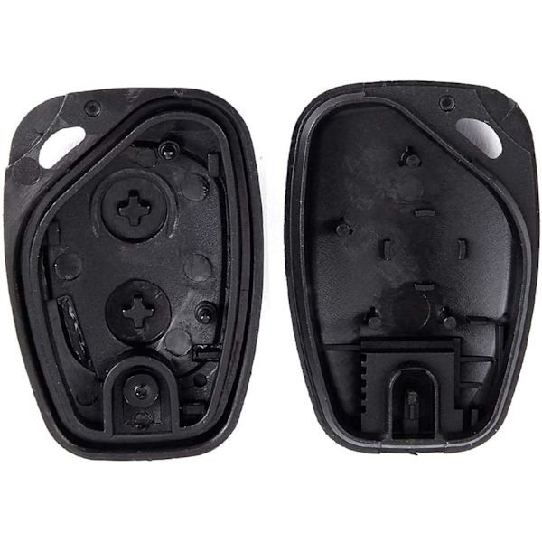 2-painikkeinen auton avaimen kuori, yhteensopiva Renault Opel Vauxhall Vivaro Movano Traffic Kangoo Nissan -kaukosäätimen korvaavaan avaimeen ilman terää (