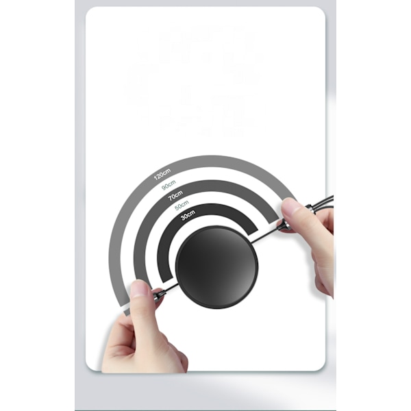 Indragbar snabbladdningskabel, 3A 3 FT Multi One-Way Indragbar 3-i-1 USB-laddningskabel kompatibel med mobiltelefoner/surfplattor
