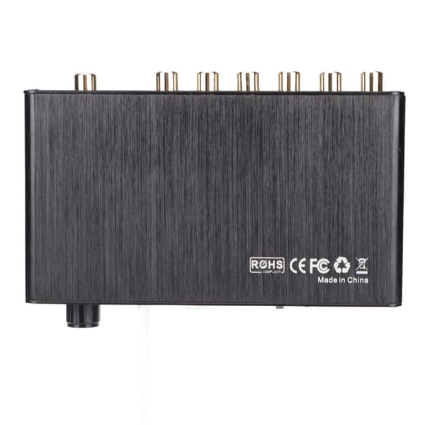 AY77 5.1CH DAC-konverter Audiodekoder Digital optisk koaksial til Toslink til RCA 3,5 mm stik til Xbox til PS4 til TV