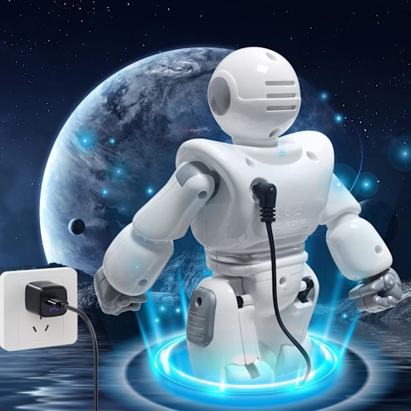 Fjernbetjent robotlegetøj til børn, astronaut RC robotlegetøj, gestussensorisk robot, infrarød controllerrobot, dansende syngerobot, bedste gaver
