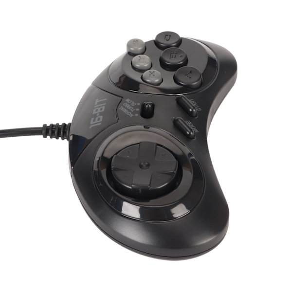 för Sega Controller 9 Pin 16Bit Mini Handheld Ergonomisk Klassisk Bärbar Gamepad Controller