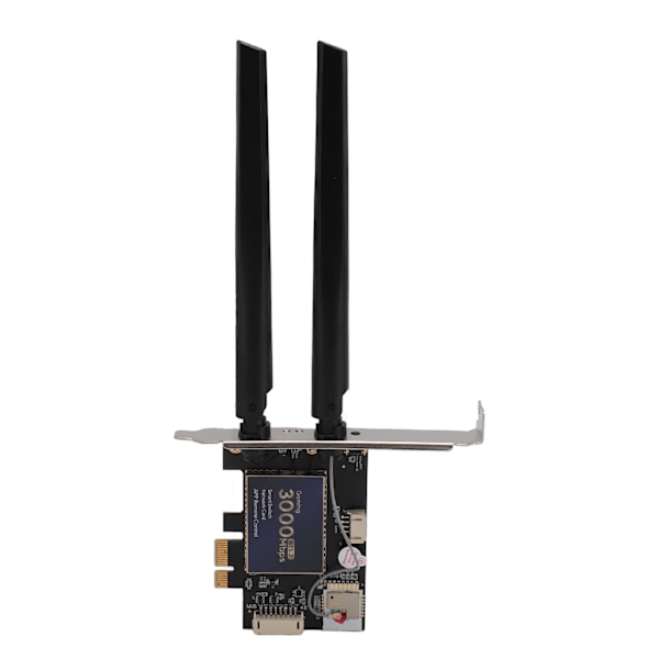 AX3000 WiFi 6 PCIe -kortti 2,4 GHz 5,8 GHz Bluetooth 5.2 OFDMA MU MIMO -tuki Älykäs sovelluksen etäohjaus PCIE langaton verkkokortti