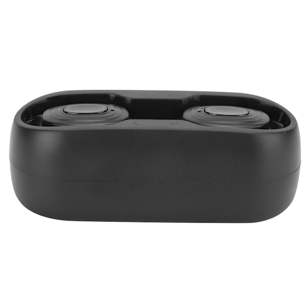 V6 True Wireless Bluetooth-hodetelefoner med samtalevarsling og stereolyd for smarttelefon og datamaskin