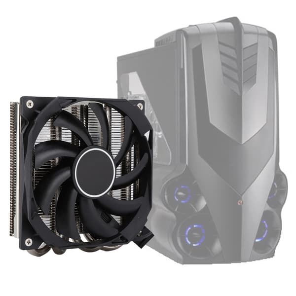 IS-30 CPU-radiator Smart Mute-vifte Støtter AM4 Multiplatform CPU-kjøler