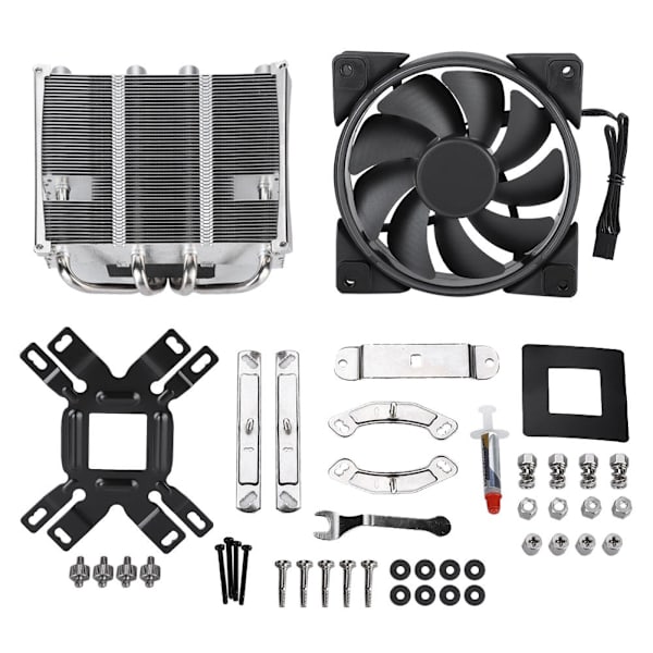 DC 12V Hydraumatic Computer Case CPU Køler PC Lydløs Køling Fan Radiator til AMD AM4