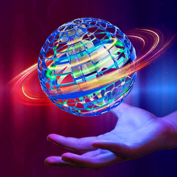 Flygende Orb Ball Leke Svingende Hover Boomerang Galaktisk Fidget Kule Magisk Håndstyrt Mini Drone Kosmisk Globe Spinner Trygg for Barn Utendørsleker