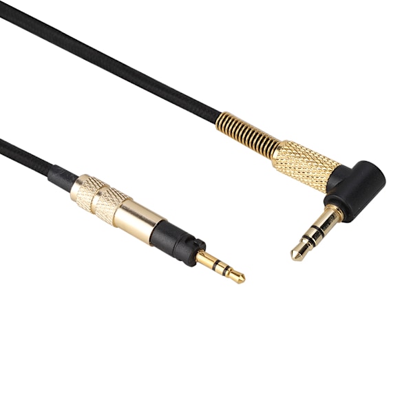 Punottu kuulokemikrofonin kaapeli, audiojohto ilman mikrofonia Senhaille