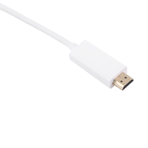 Mini DisplayPort DP til HDMI Adapter AV Konverter Kabel til Apple Mac Macbook 1.8M