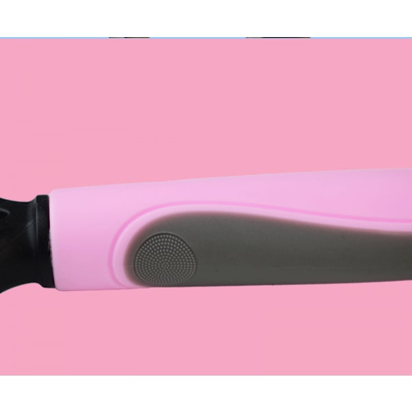 Selvrensende Slicker Brush for Hunder og Katter Pet Grooming Dematting Brush Fjerner Lett Matter, Floker og Løst Pels fra Kjæledyrets Pels, Stor