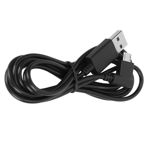 USB-opladningskabel Datasynkronisering 480 Mbps L-formet 1,8 m Sort Mikro-USB til USB-opladningskabel til CTL480 til CTL690