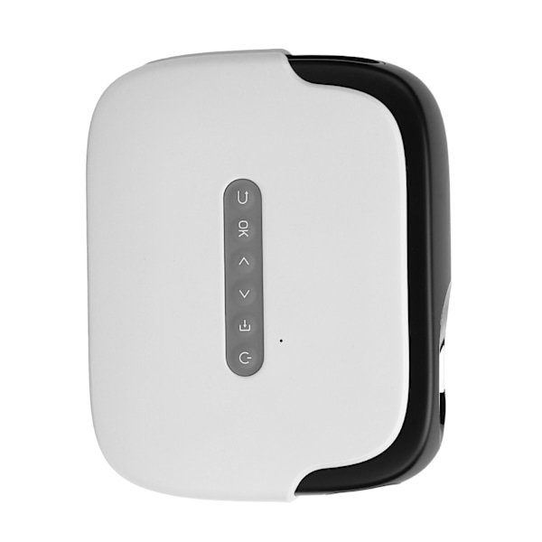 DR‑860 1080P Mini Projektor Svart LED Bærbar Projektor Hjemmekino Smart Projektor AC 100‑240VEU Plugg