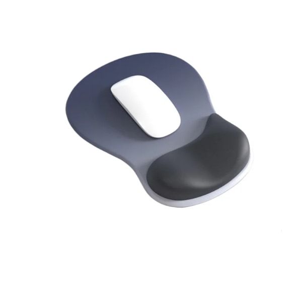 Gradient Ergonomisk Musematte Komfortabel Håndleddsstøtte Sklisikker Musematte Myk Musematte Håndleddsstøtte Datamaskin Silikon Musematte black