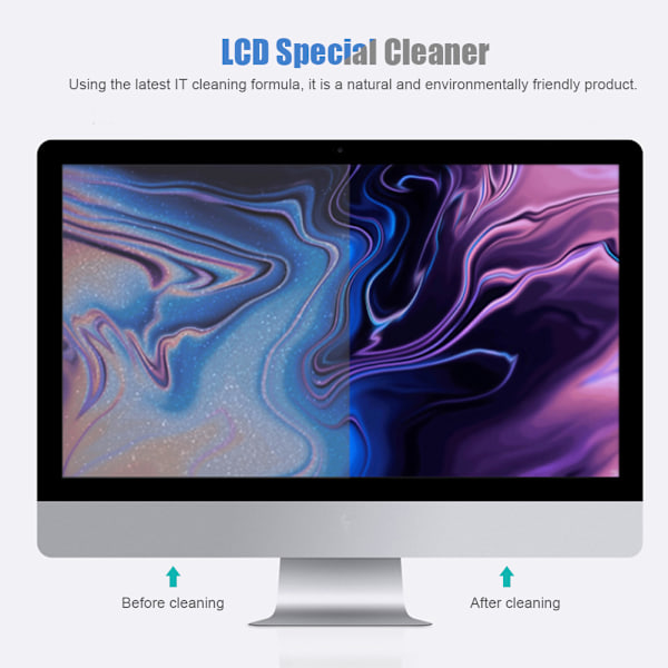 KCL-1069 Datamaskin Digital Kamera LCD/Vanlig CRT Skjerm Rengjøringsspray Verktøysett