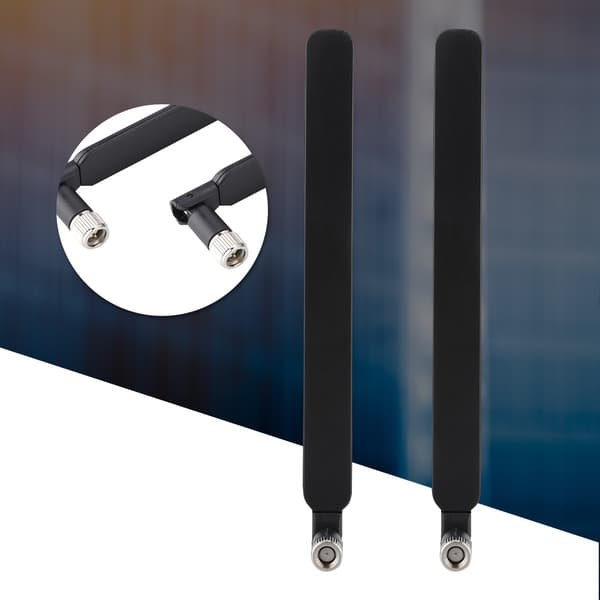 2 stk. 4G SMA han LTE signalforstærkerantenne til Huawei B310s/B593s/B315/E5186s router