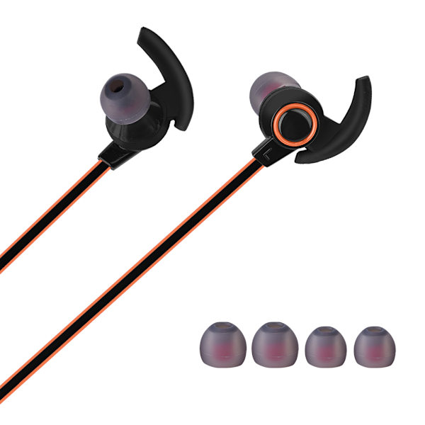 Sport Bluetooth 4.1 Headset Trådløse Øretelefoner In-ear Stereo Håndfri Hovedtelefon med Mikrofon Orange