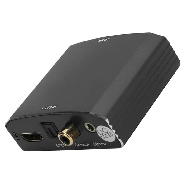 Audiokonverter Högupplöst Multimedia Interface Display Enhetssignal Extractor SeparatorUK-kontakt