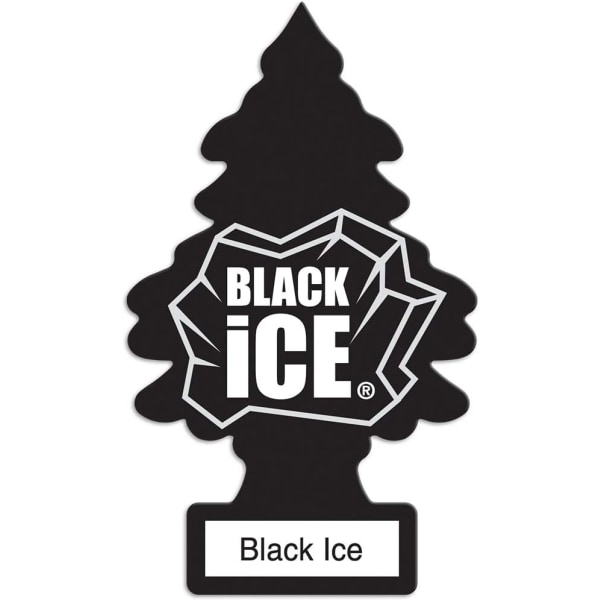 Bilslukt I Hängande Trä Ger Långvarig Doft för Bil eller Hem I Black Ice, 12 st