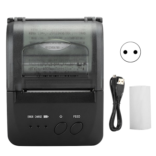 Termisk printer trådløs letvægts til Bluetooth / Linux / Android / IOS