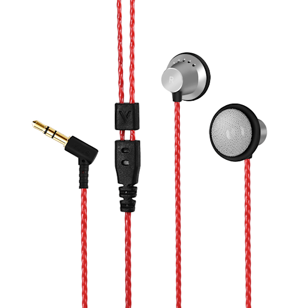 Mini bærbar kablet in-ear metal øretelefon HiFi stereo dyb bas øretelefoner med mikrofon