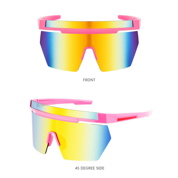 Sportsolglasögon Cykelglasögon för män och kvinnor Utomhus Ridning Löpning Fiskeglasögon,Solglasögon UV-400 Utomhussport