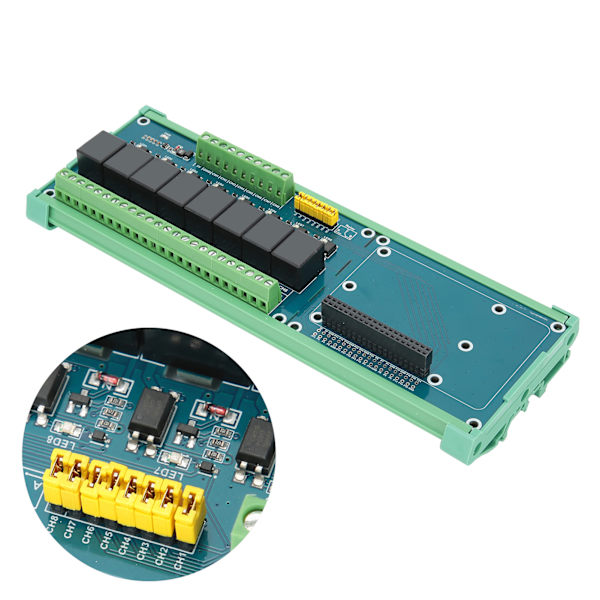 Relæmodul til Raspberry Pi 4b 3b 8-kanals 5V udvidelseskort PLC-controller