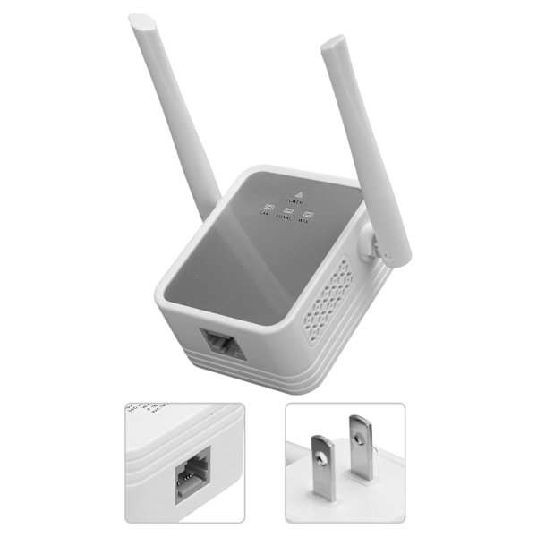 EDUP Repeater WallPlug WiFi Extender DualBand Trådlös Signalförstärkare AC1200M