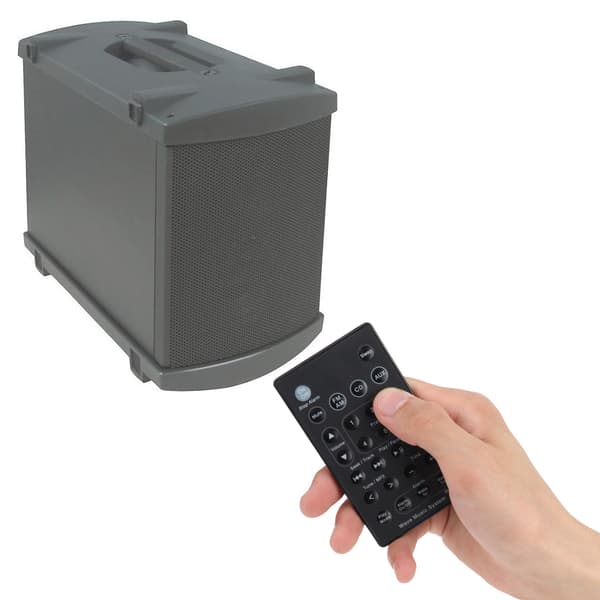 ABS Fjernbetjening Udskiftningscontroller til B1 Wave Music Multidisc Player System (Sort)