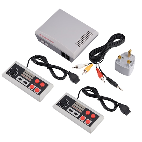 Til Nintendo NES Spilkonsol Underholdningssystem HD AV Output Dual Joysticks