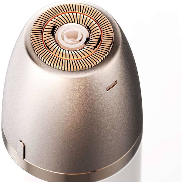 2 i 1 Elektrisk barbermaskin for kvinner - ansikt, ben og armhuler, hjemmeepilator, smertefri, bærbar, våt og tørr, full kroppsrengjøring, trådløs USB-oppladbar