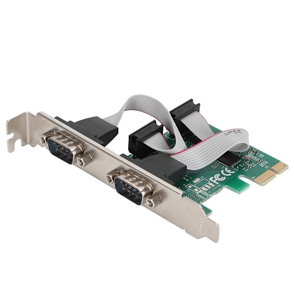 ST316 PCI-E til 2-port RS232 udvidelsesadapterkort serielt kort