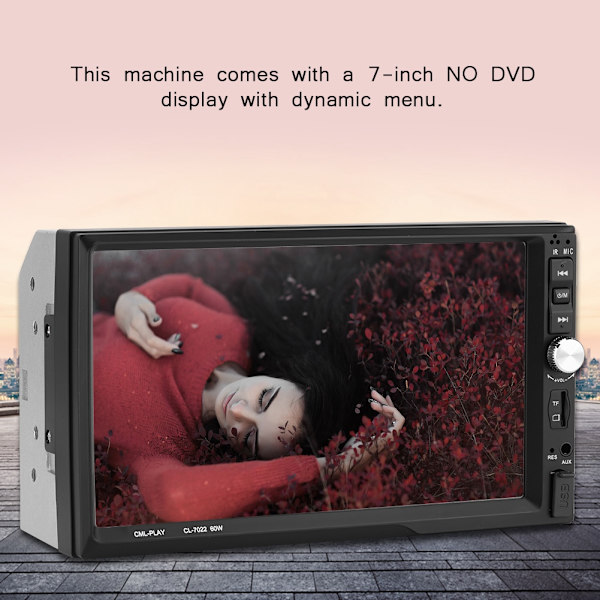 HD 7 tuuman auton stereoradiosoitin 2 DIN Handsfree MP5-soitin CL-7022