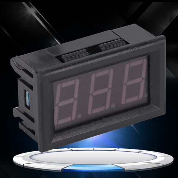 2 stk. 0,56 tommer DC 5V-90V Tre kabel Tre display Digit LED Digital Voltmeter