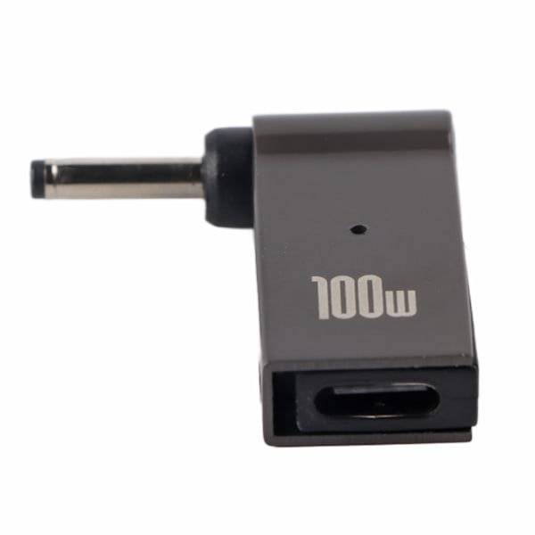 TYPE C naar DC Adapter PD Snelle Oplaad Chip Elleboog Ontwerp Compact Draagbaar 100W Notebook Stroom Adapter 3x1.1mm