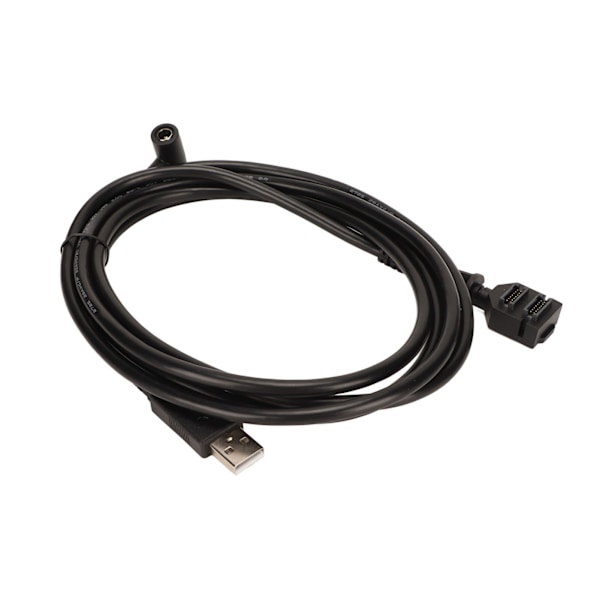 USB-kabel för Verifone VX805 VX820 Dual 14pin IDC DC5521 Hon Strömförsörjning till USB 2.0 AM 480Mbps PVC Scan Förlängningskabel