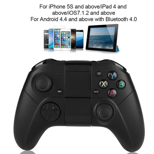 Hög precision Bluetooth spelkontroll 360° positionering Bluetooth Gamepad med fäste