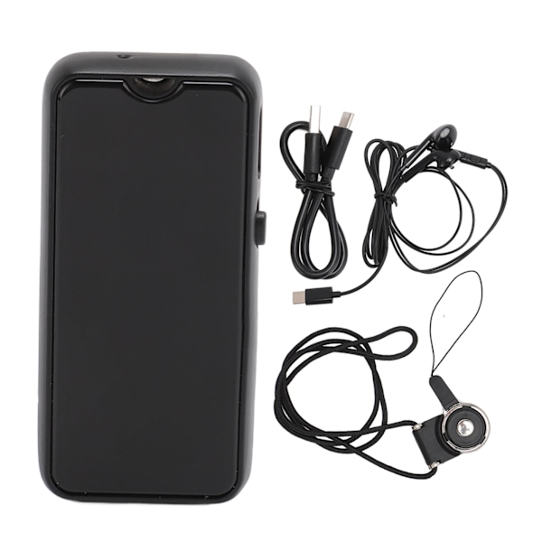 Digitaalinen äänen tallennin Kannettava magneettinen MP3-soitin Tallennin 200mAh Melunvaimennus Äänen tallennuslaite Luennolle 8GB