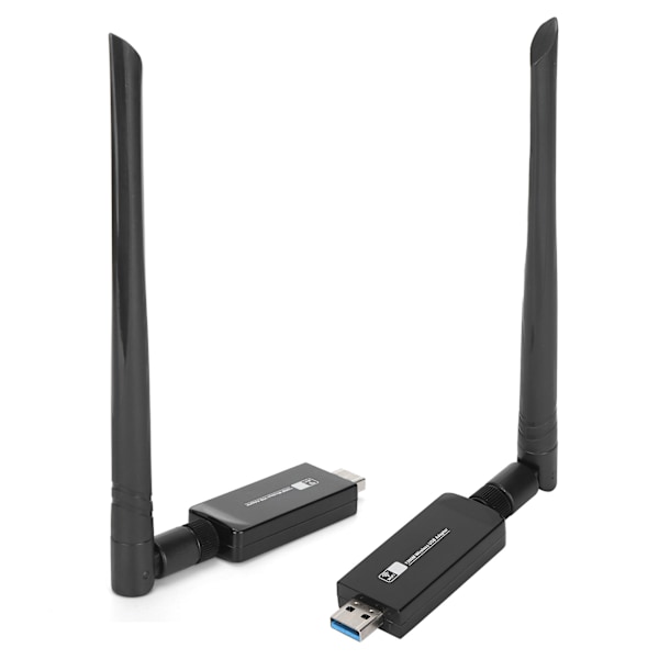 Netværkskort USB Trådløs BT 1200M 5G DualBand Netværksadapter med Antenne CD til Bærbar Computer Desktop