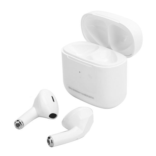 TW50 Langaton urheilukuuloke Bluetooth 5.0 Puoli-inEar-kuulokkeet mikrofonilla (Valkoinen)