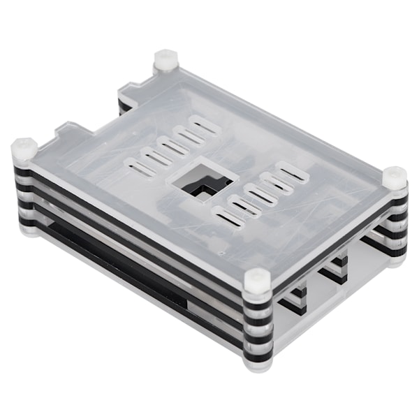 9-lags skall for Raspberry Pi 3B+/3B/2B Rask varmeavledning Rask varmeapparat