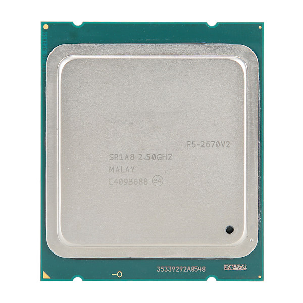 2,5 GHz Hovedfrekvens 10-Core 20-Thread LGA2011 22nm CPU 25MB L3 til Intel XEON E5-2670V2
