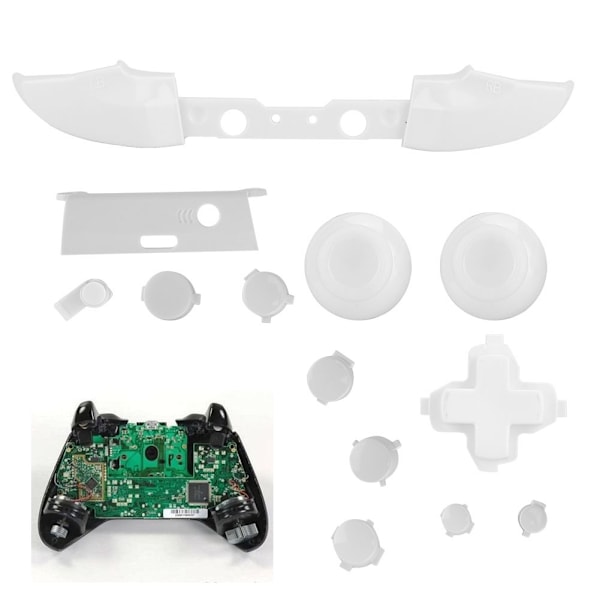 Knapper erstatningssett for Microsoft Xbox One Controller Chrome