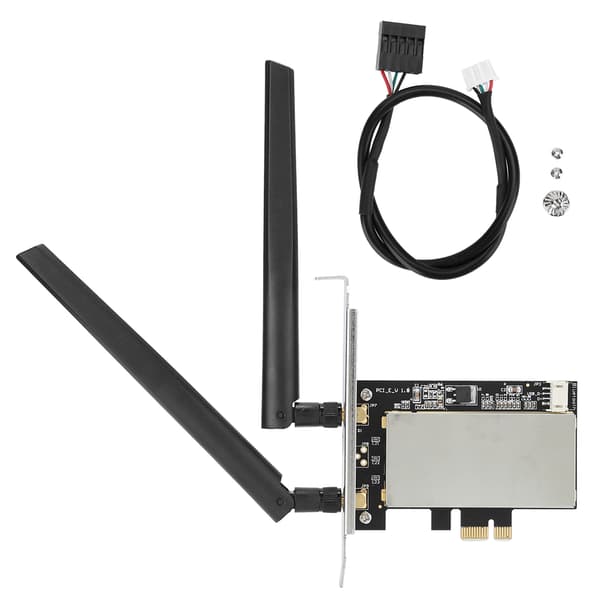 Sovitinkortti Mini PCiE - PCiE AC Langaton verkko WIFI Bluetooth-muuntimelle