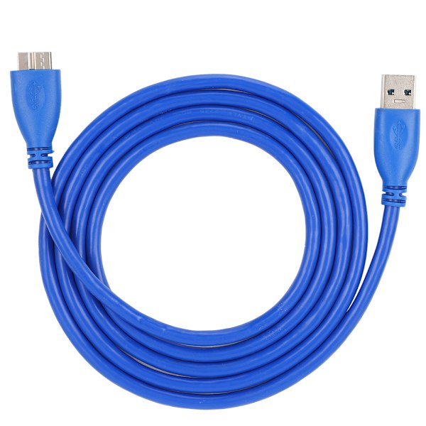 USB-datakabel USB3.0-A/B Micro A/B han til computer PC-printer harddiskdrev 1,5 m